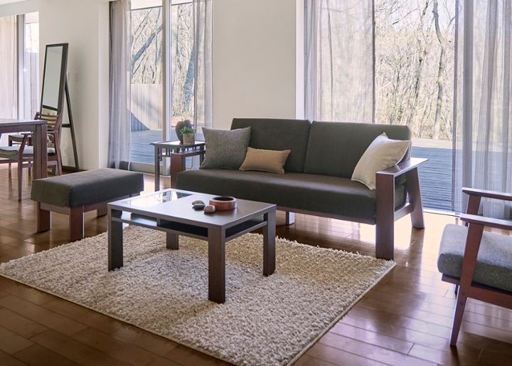 ウッド・ソファv02：画像5