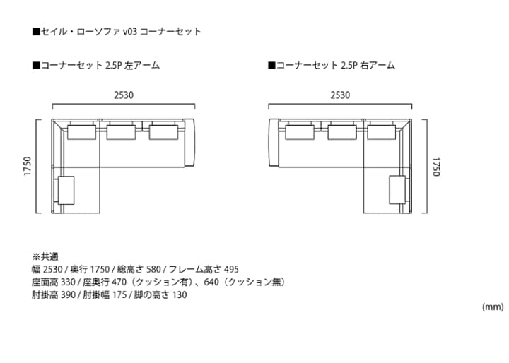 セイル・ローソファ v03 コーナーセット (GB)：画像51