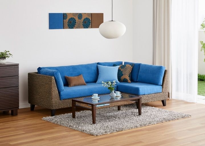 ラン・コンパクトソファ v05 コーナーセット (ヒヤシンス)：画像28