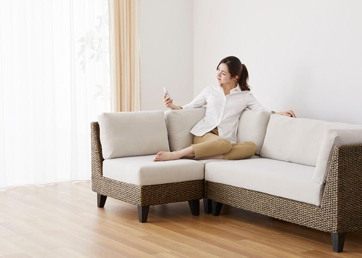 ラン・コンパクトソファ v05 コーナーセット (ヒヤシンス)：画像69