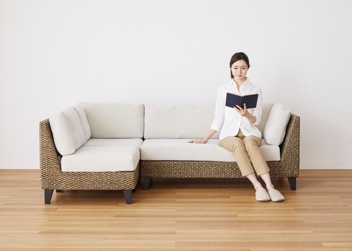 ラン・コンパクトソファ v05 コーナーセット (ヒヤシンス)：画像85