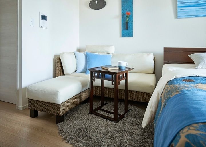 ラン・コンパクトソファ 2P片アーム (ヒヤシンス)：画像15