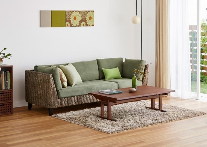 ラン・コンパクトソファ 2P片アーム (ヒヤシンス)：画像22