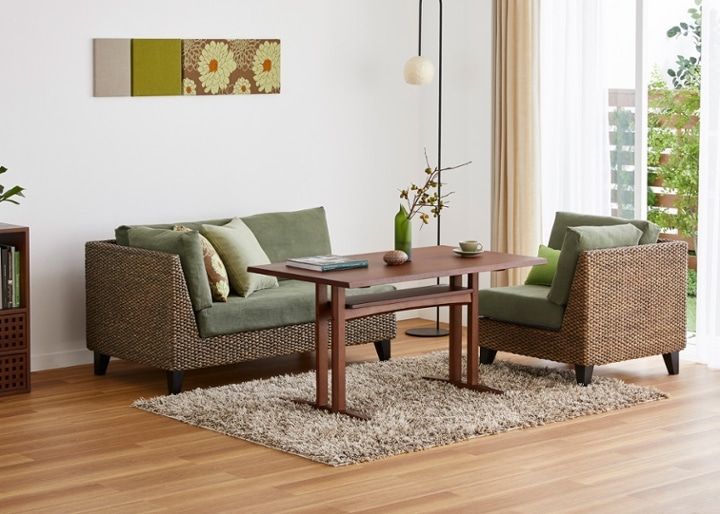 ラン・コンパクトソファ 2P片アーム (ヒヤシンス)：画像23