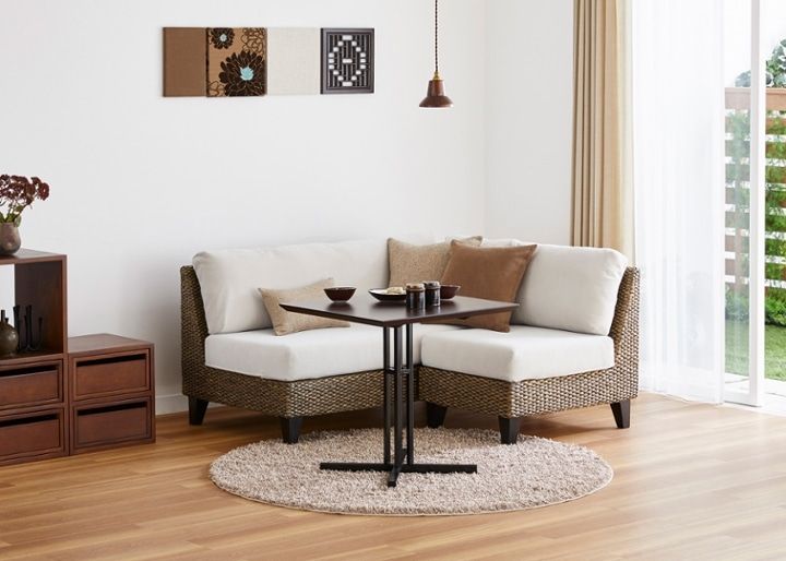 ラン・コンパクトソファ 2P片アーム (ヒヤシンス)：画像24