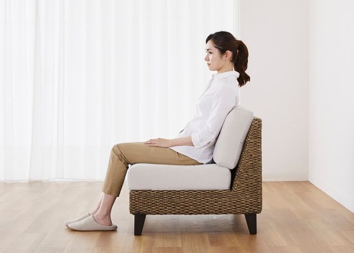 ラン・コンパクトソファ 2P片アーム (ヒヤシンス)：画像33