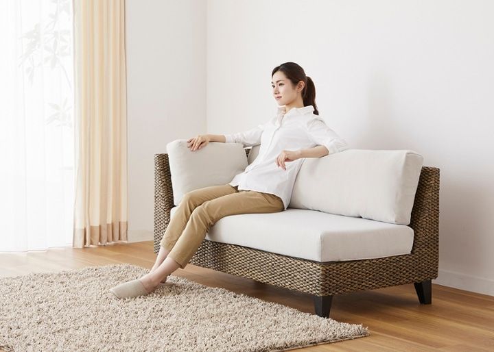 ラン・コンパクトソファ 2P片アーム (ヒヤシンス)：画像52