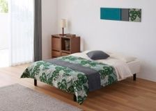 ベッドスプレッド＆スロー セット (アイランドカラーズ)