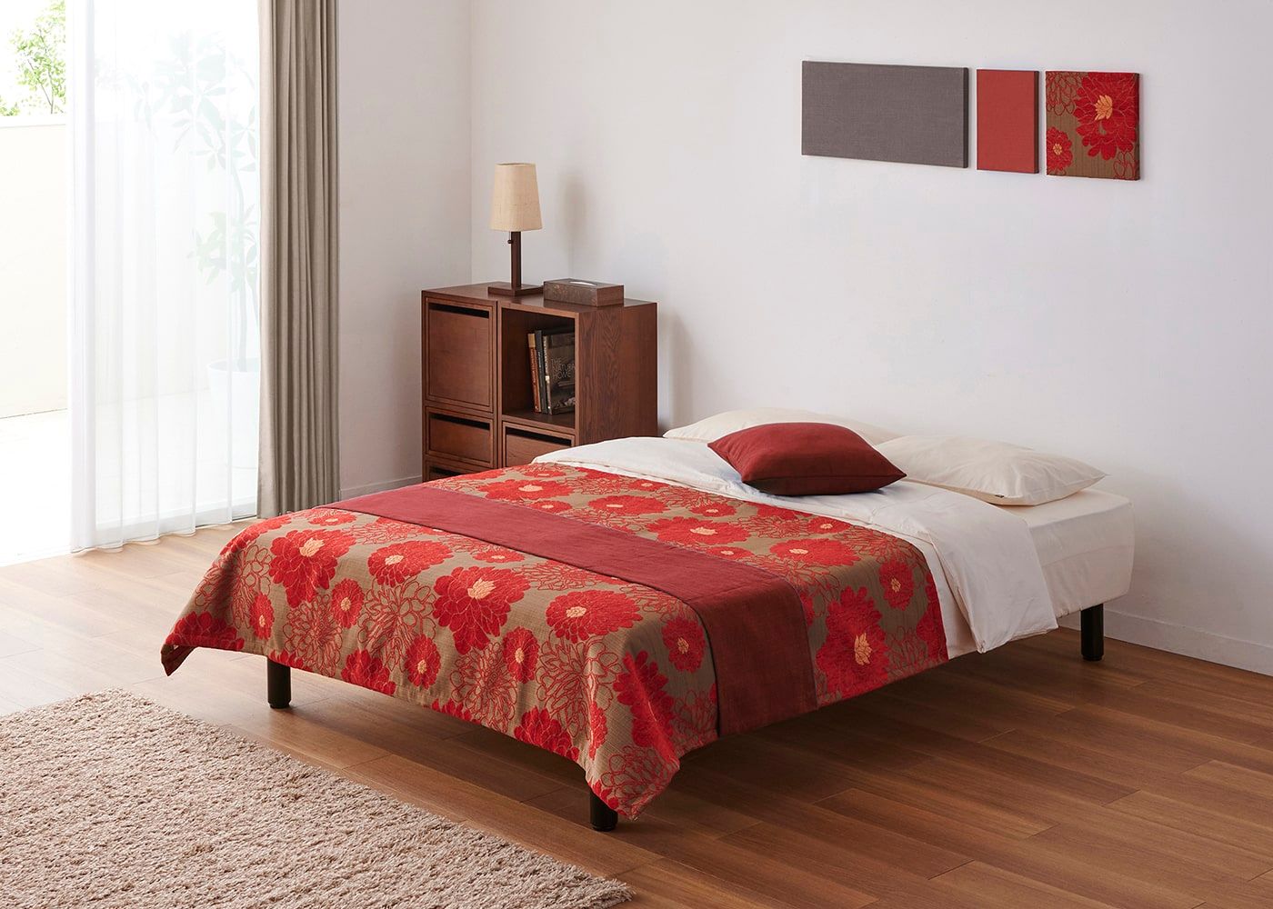 半額以下　ベッドスプレッド＆ベットスロー セット 半額以下 ベッドスプレッド＆ベットスロー セット ベッド