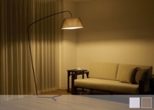 Espresso 3-living floor lamp