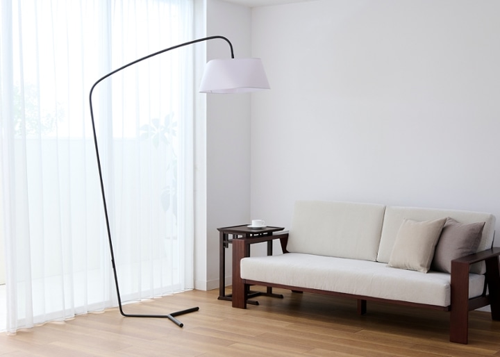 Espresso 3-living floor lamp：画像5