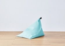 ビーズクッション M (TPミストブルー)