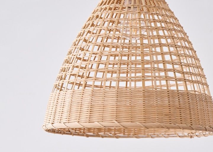 バンブー・コーン・ペンダントライト：画像3