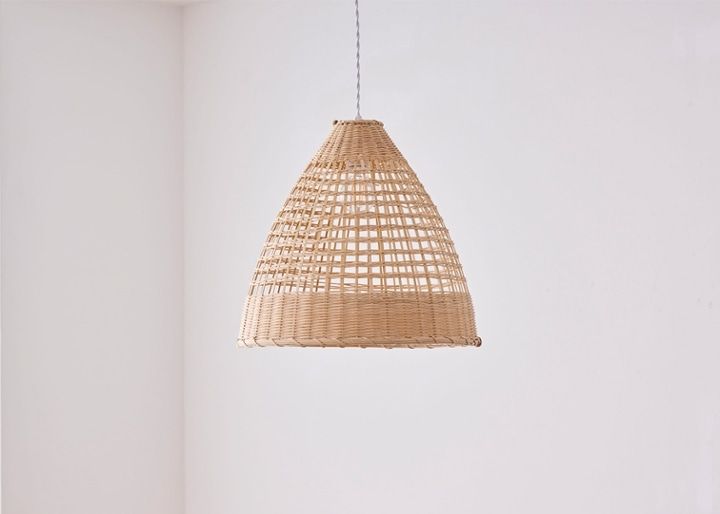 バンブー・コーン・ペンダントライト：画像5