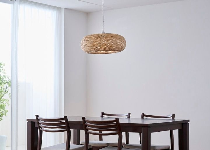 バンブー・ドーム・ペンダントライト：画像1