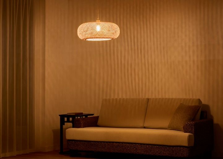 バンブー・ドーム・ペンダントライト：画像10