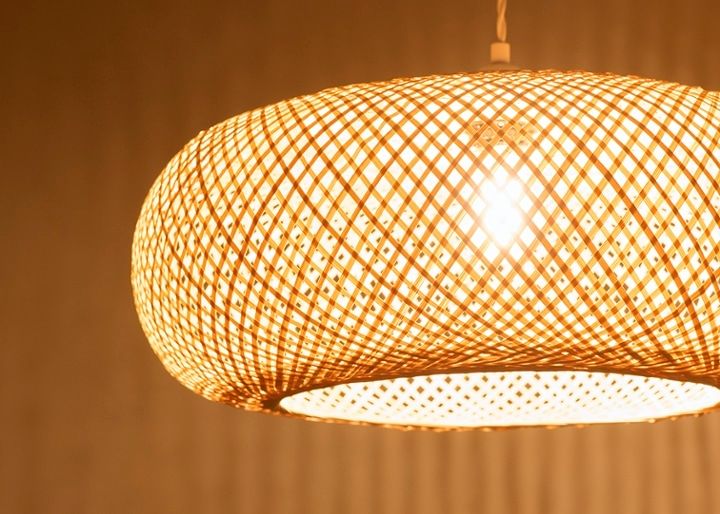 バンブー・ドーム・ペンダントライト：画像4