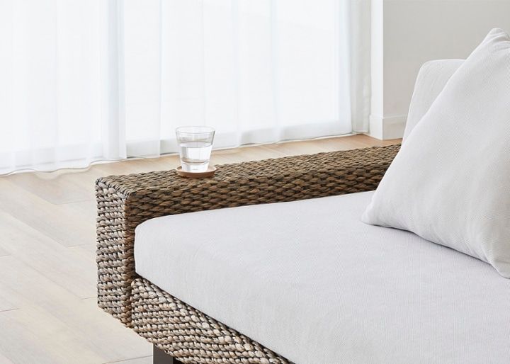 ケイ・ローソファ 片アーム (ヒヤシンス)：画像24