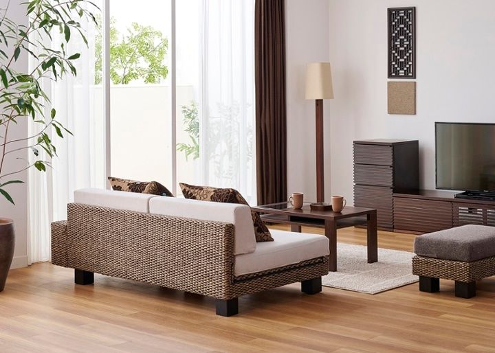 ケイ・ローソファ 片アーム (ヒヤシンス)：画像3