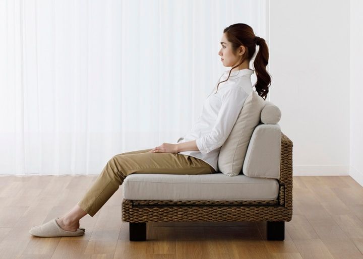 ケイ・ローソファ 片アーム (ヒヤシンス)：画像34