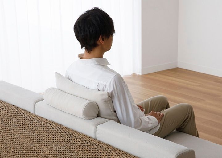 ケイ・ローソファ 片アーム (ヒヤシンス)：画像40