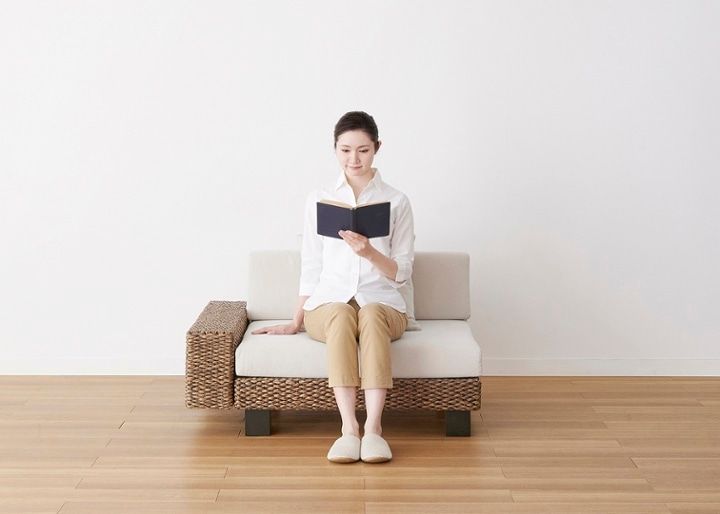 ケイ・ローソファ 片アーム (ヒヤシンス)：画像45