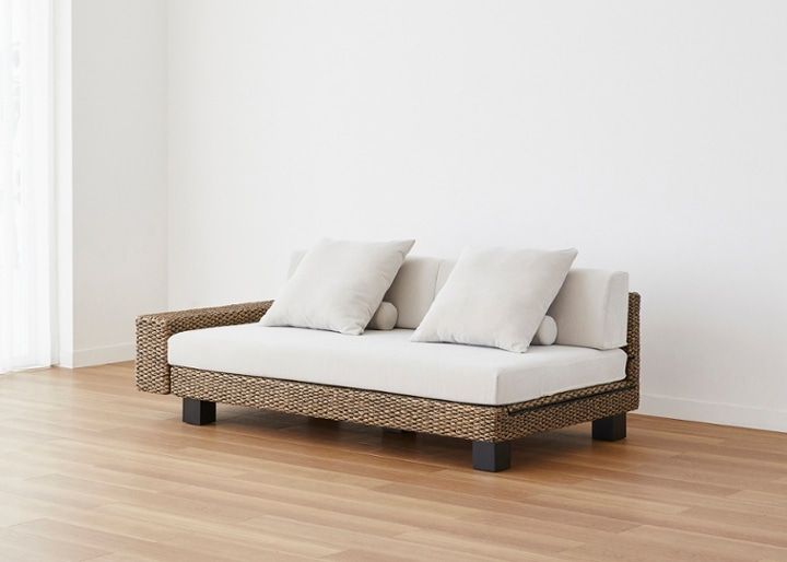 ケイ・ローソファ 片アーム (ヒヤシンス)：画像5