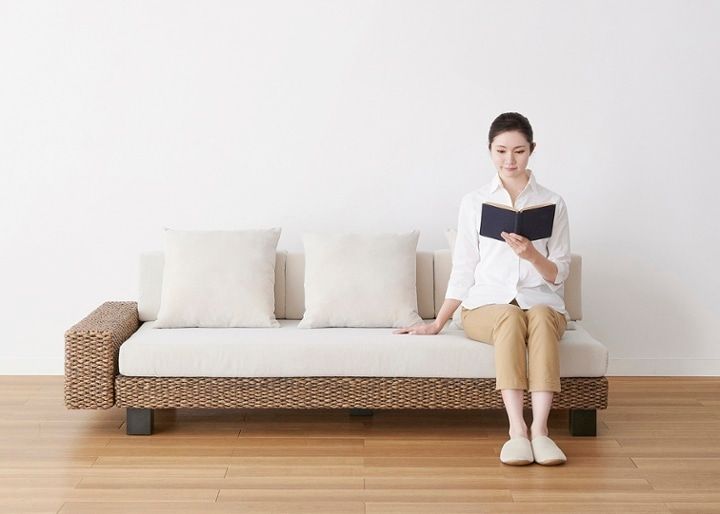 ケイ・ローソファ 片アーム (ヒヤシンス)：画像60