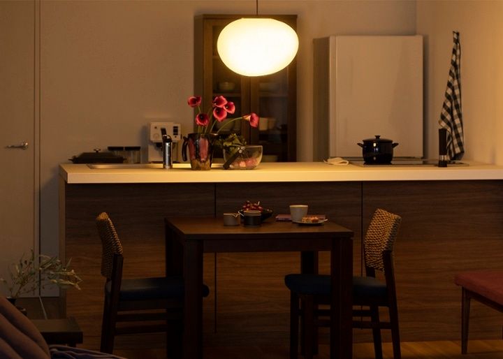 立体和紙 Mokumoku ペンダントライト：画像8