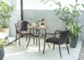 ガーデン・スタッキング・アームチェア用座面クッション：画像2