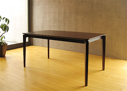 【販売終了】ウッド・ダイニングテーブル 1450：画像4