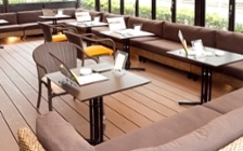 リゾート風のダイニングカフェを実現した家具・インテリアコーディネート実例：画像2