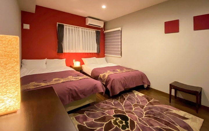部屋ごとに自然と調和したテーマカラーが魅力的な宮古島のリゾートホテル実例：画像11