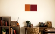 No.129 無垢材の家具でトータルコーディネート　～ぬくもり感じる赤の空間～：画像17