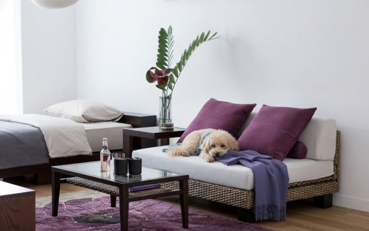 No.140　一人暮らし・ワンルーム(7～8畳)　～ベンチソファで心地良いワンルーム作り～：画像3