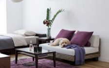 No.140　一人暮らし・ワンルーム(7～8畳)　～ベンチソファで心地良いワンルーム作り～：画像3