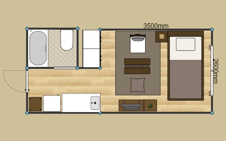 No.152　一人暮らし・ワンルーム(6畳)　～ほっこり過ごせる床座生活の部屋～：画像12