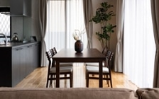 No.176　ダークブラウンの家具・インテリアで温もりと洗練感のある家づくり