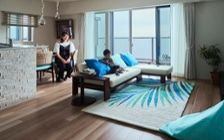 No.264 ラッセンのアートカラーで彩るハワイアンブルーのインテリア：画像1