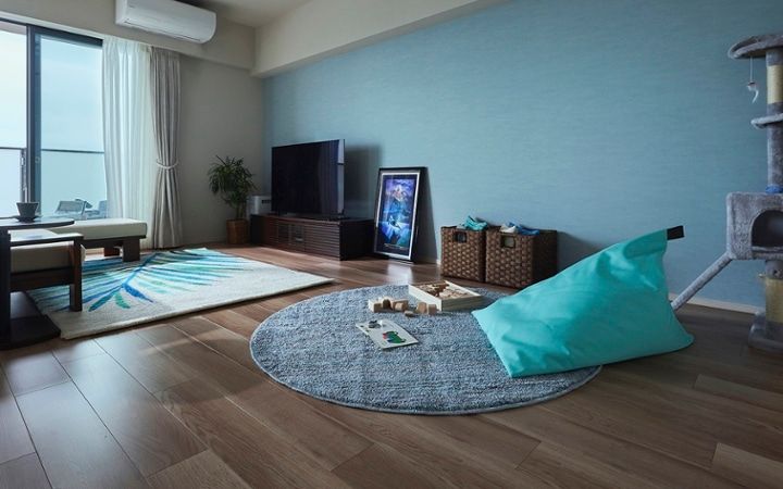 No.264 ラッセンのアートカラーで彩るハワイアンブルーのインテリア：画像28