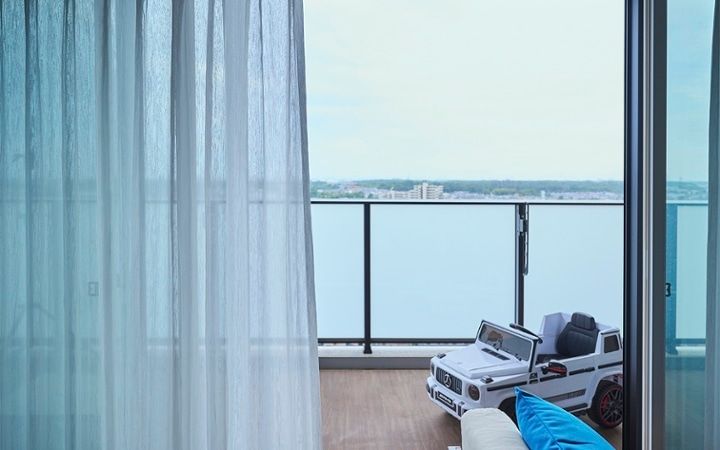 No.264 ラッセンのアートカラーで彩るハワイアンブルーのインテリア：画像49