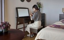 No.268 神秘的なリラックス感に包まれるパープルの寝室：画像10