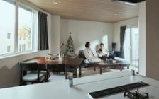 No.277 家族でくつろぐ、モダングレーな変形・L字リビング：画像1