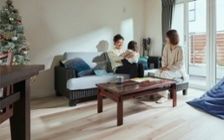 No.277 家族でくつろぐ、モダングレーな変形・L字リビング：画像10