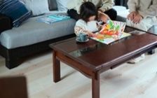 No.277 家族でくつろぐ、モダングレーな変形・L字リビング：画像6