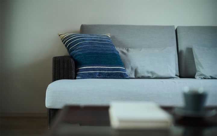 No.277 家族でくつろぐ、モダングレーな変形・L字リビング：画像9