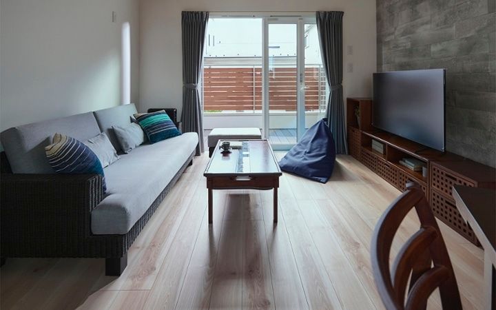 No.277 家族でくつろぐ、モダングレーな変形・L字リビング：画像12