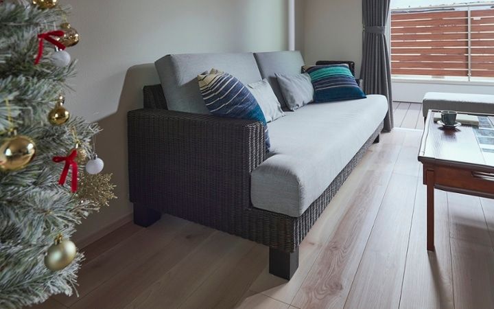 No.277 家族でくつろぐ、モダングレーな変形・L字リビング：画像11