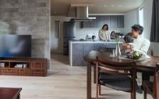 No.277 家族でくつろぐ、モダングレーな変形・L字リビング：画像18