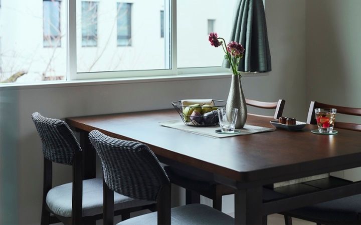 No.277 家族でくつろぐ、モダングレーな変形・L字リビング：画像32